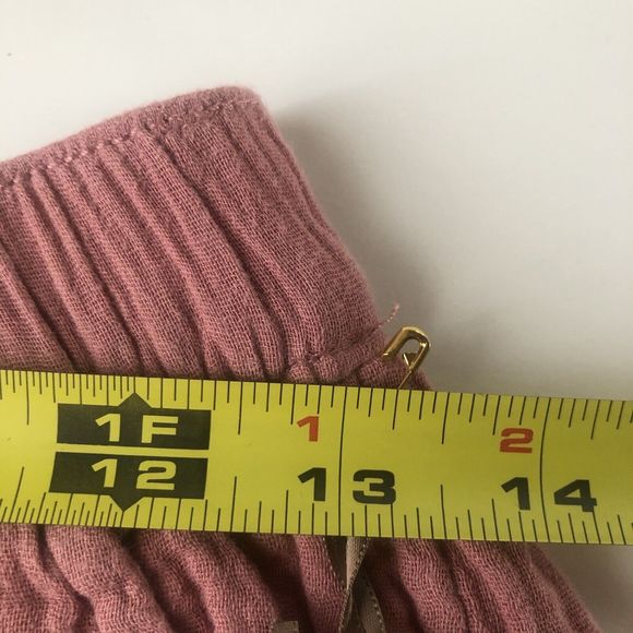 Cynthia Rowley Pink Blush Cotton Shorts Womens XS With Pockets - Picture 8 of 9